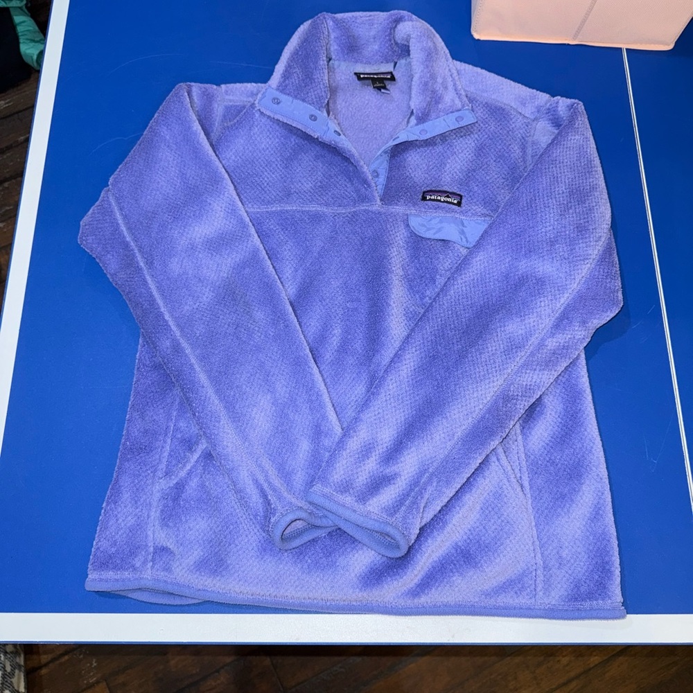 Patagonia Lavender Snap-T Fleece